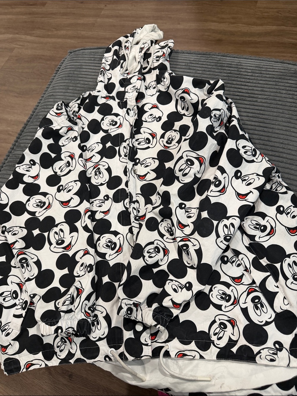 Mickey Face Rain Coat
